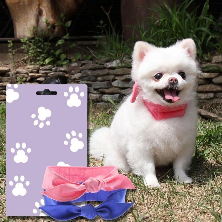 댕댕이 쿨스카프 여름 강아지 목도리 머플러 애견 아이스 팩 쿨스카프