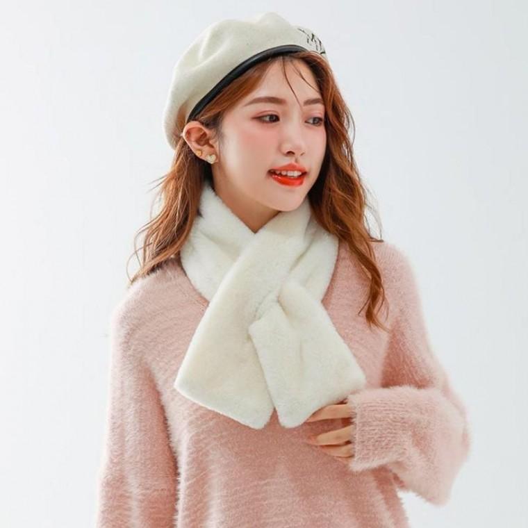 머플러 털목도리 스카프 여성용 겨울용 따뜻한 쁘띠