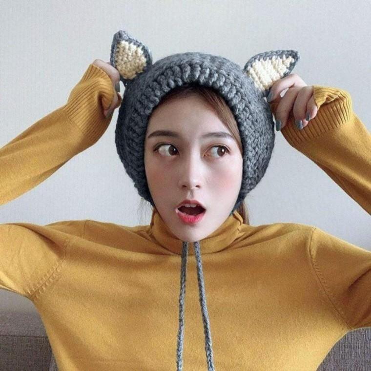 큐티 니트 귀도리 겨울 방한 여자 패션귀마개 귀 겨울귀 귀돌이 귀덮개 도리 마개 머리띠귀 니트 보온귀