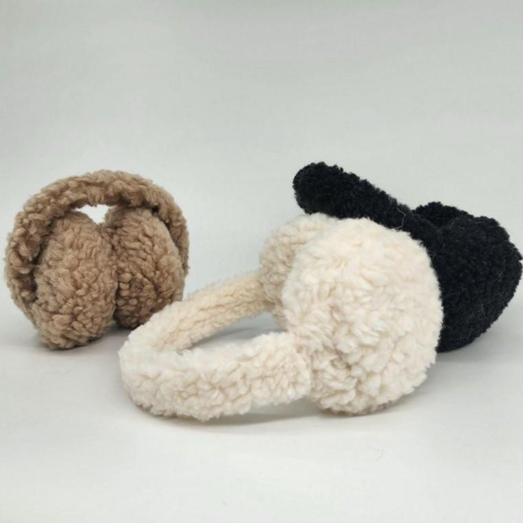 겨울 귀도리 남녀공용 방한 귀마개 털귀 귀마개 귀돌이 용품 겨울 접이식 골프 방한 도리 귀덮개