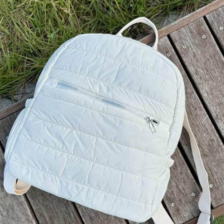 겨울 패딩 백팩 디자인 데일리 스타일 캐주얼