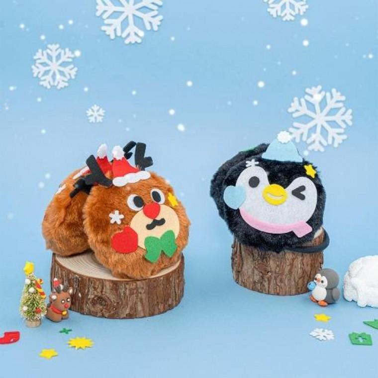 겨울 펠트 컬러풀 귀마개 만들기