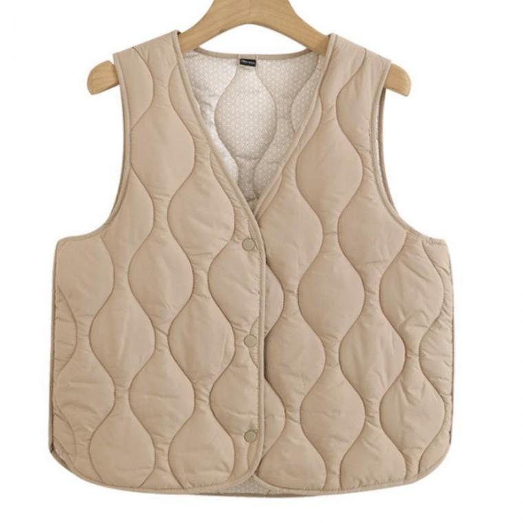 겨울방한 코트 여성 보온조끼 다운패딩 패션점퍼 간절기 패딩조끼 패딩 가벼운 경량