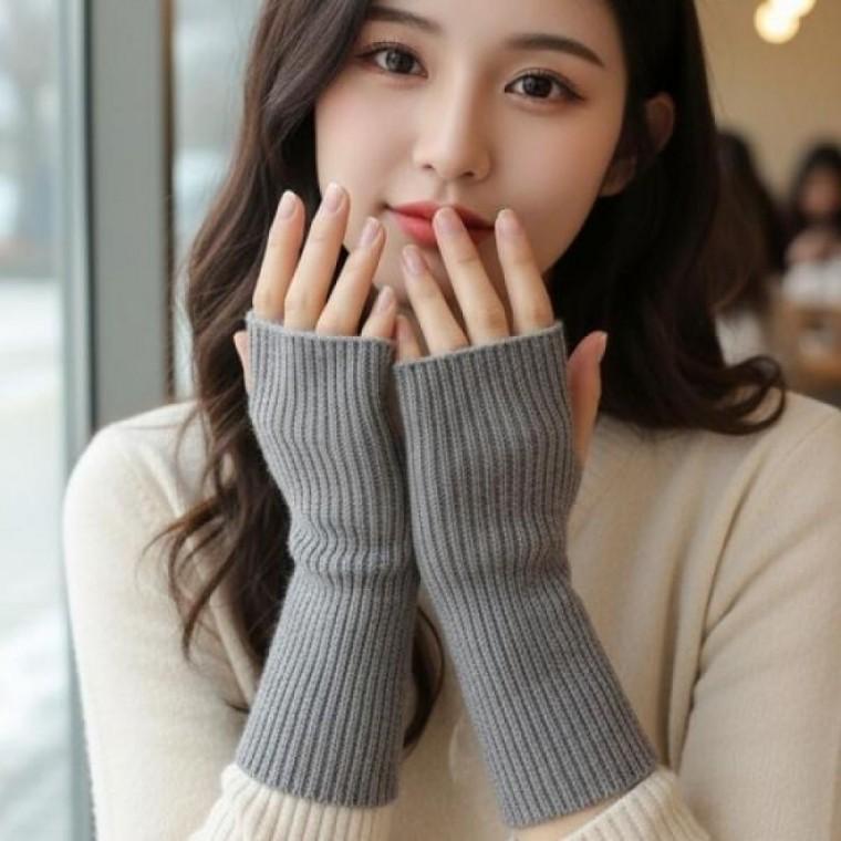 손목 손등 보온 니트 팔 워머 암워머 겨울 방한 토시 핸드 장갑