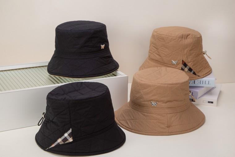 누비벙거지/여성벙거지/겨울버킷햇