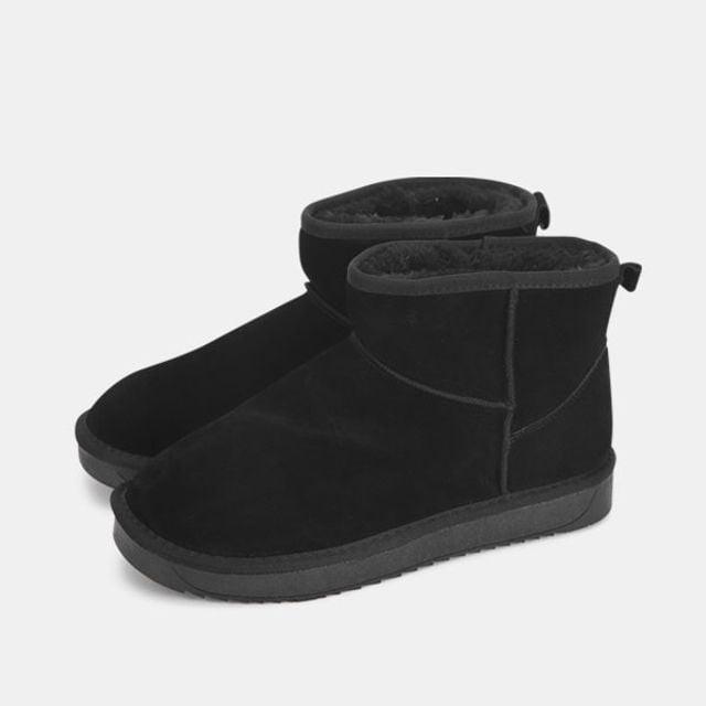 HL] 방한화 컴포트화 부츠 스웨이드 남성 겨울 데일리