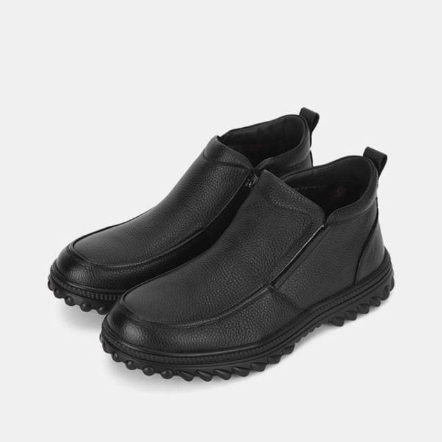 HL] 방한화 하이탑 부츠 남성 겨울 데일리 털안감