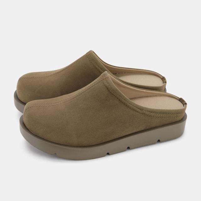 HL] 슬리퍼 신발 스웨이드 남성 겨울 방한 샌들