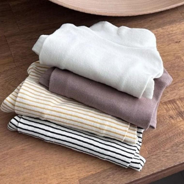 강아지 베이직 저소음 목폴라 반팔티 ST옐로우 1P 겨울 보온