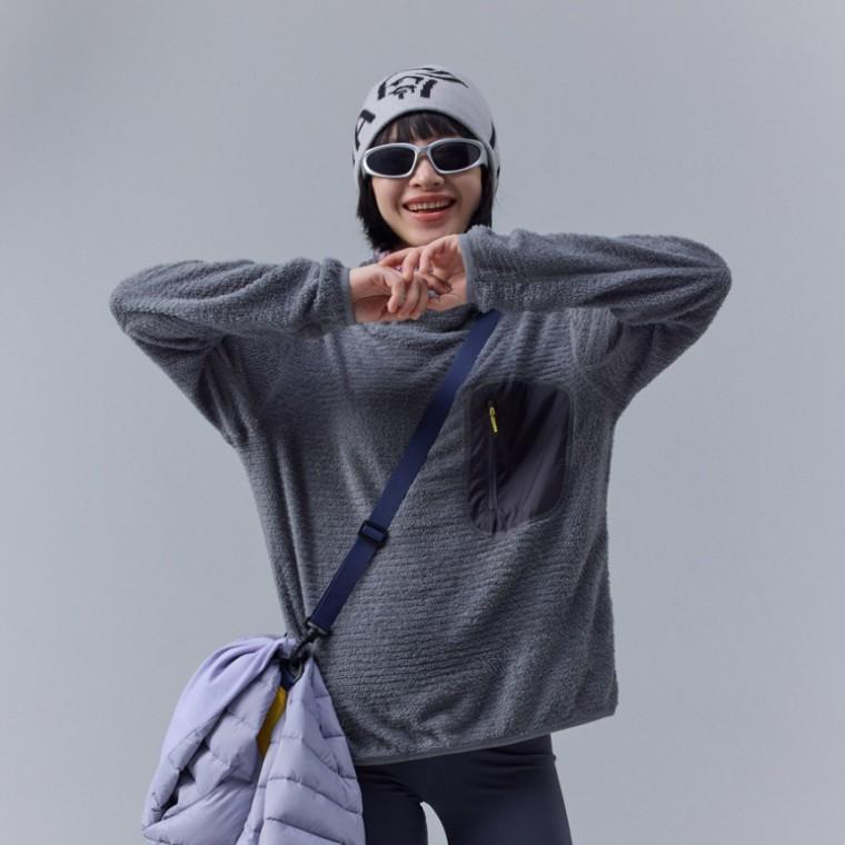 브로든컴퍼니 플리스후드티 후리스후드 뽀글이후드 아웃도어후드 겨울후드티 남녀공용후드 커플후드 캠핑룩