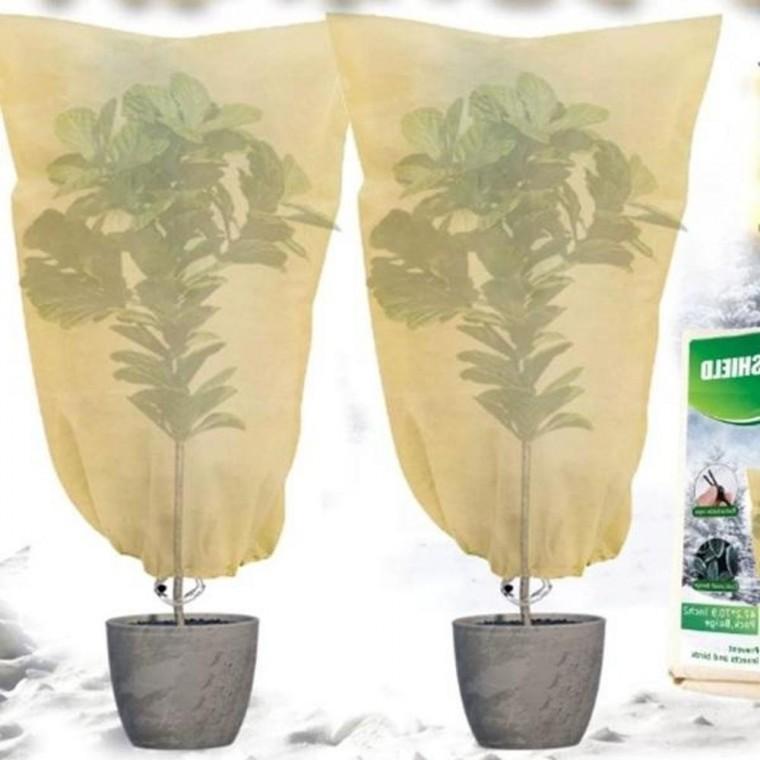 겨울 동절기 식물 60x80cm 방한 보호 준비 커버 화분 보호 동절기