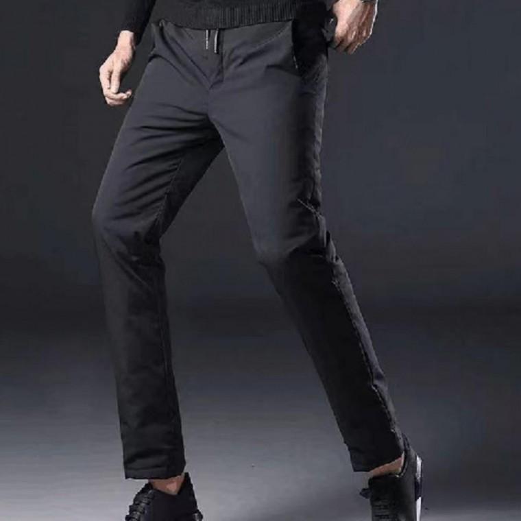 EA 남성 방수 패딩팬츠 겨울 라이딩 보온 방한바지