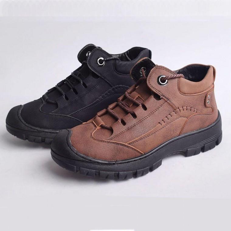 EA 겨울 부츠 남성 방한화 퍼안감 등산 트래킹화