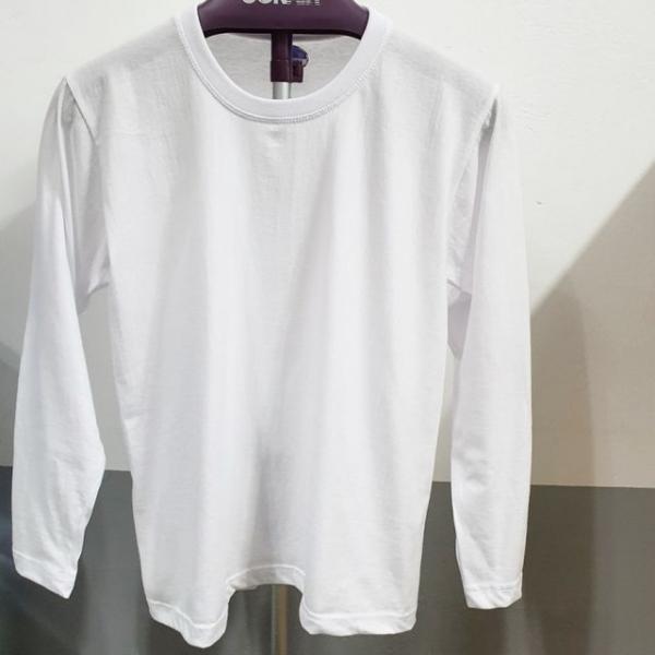 면 30수 남여 라운드 긴팔 기본 베이직 티셔츠 3칼라