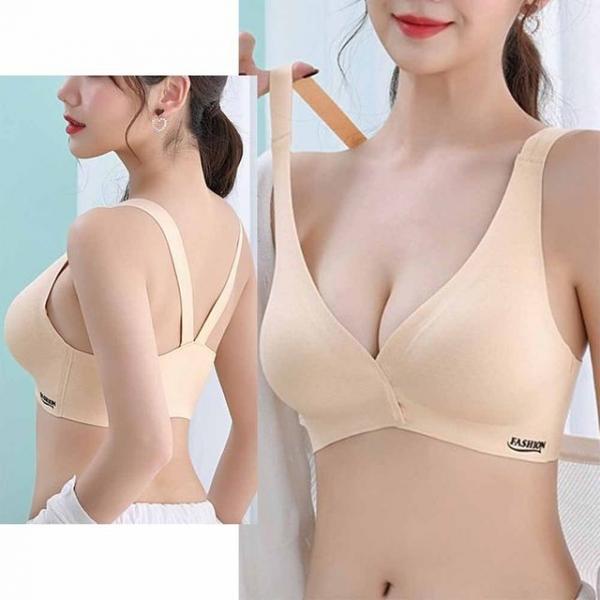 아이스실크 노와이어브라 앞후크 쿨브라 브래지어