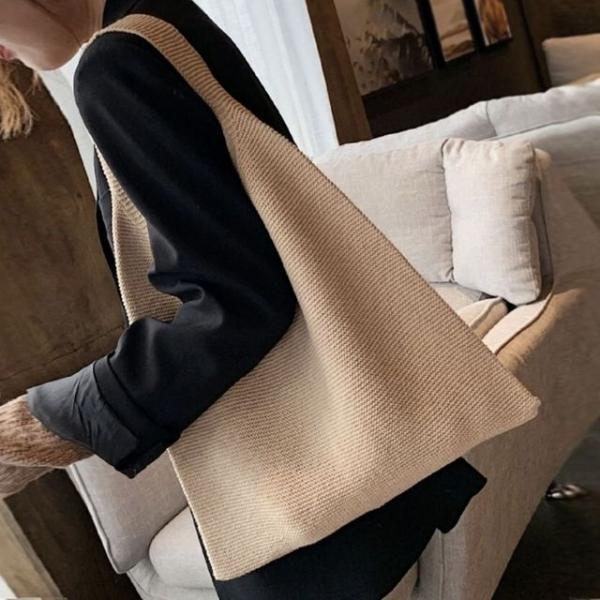 9컬러 니트 숄더백 그물백 패션백 에코백 데일리