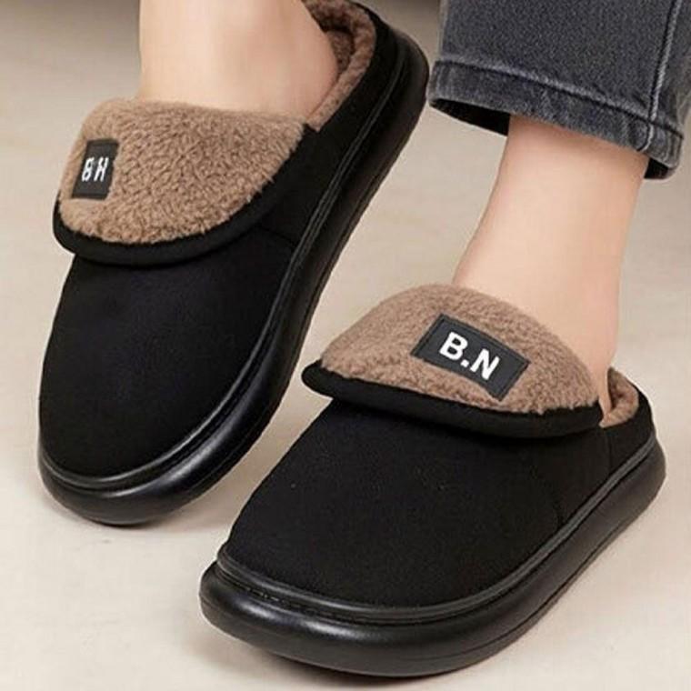 실내외 겨울 슬리퍼 내부 전체 퍼안감 통 아웃솔 하중분산 쿠션인솔 발시림 방지 슬리퍼