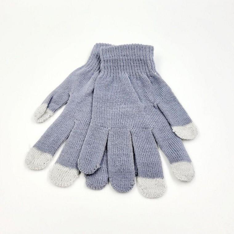 EA 스마트폰 터치 방한장갑 그레이 겨울용 남녀공용