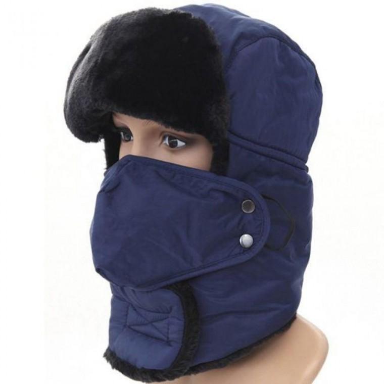 EA 방한 털귀달이모자 남성 겨울 패션 보온모자