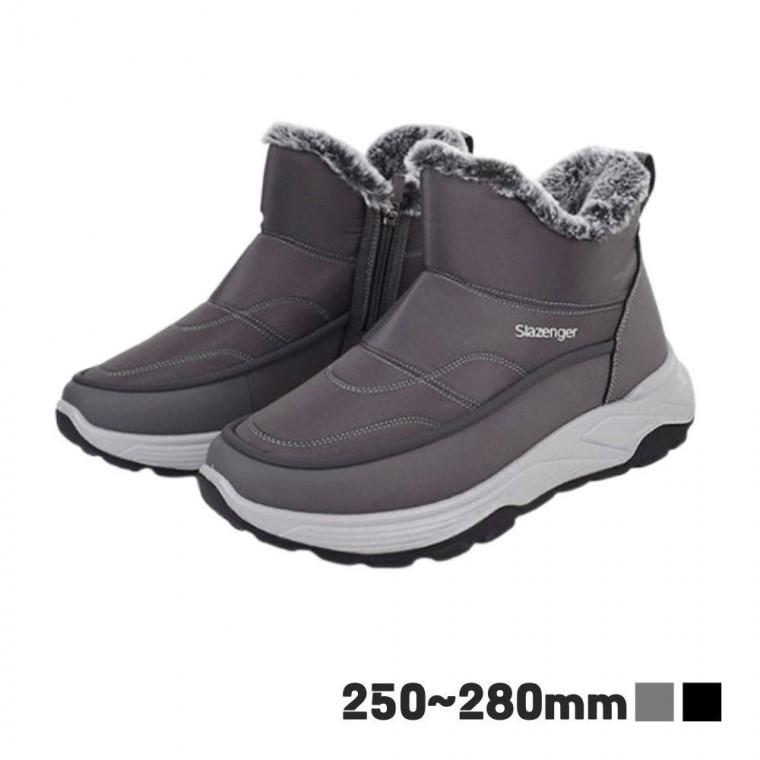 EA 방수 남성 겨울 경량 방한화 털부츠 블랙 신발