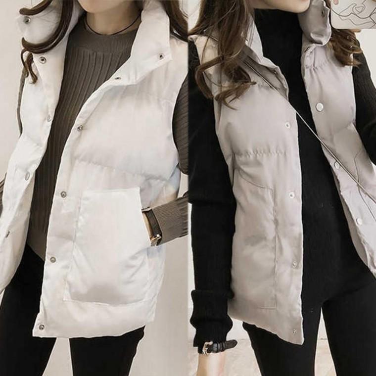 EA 겨울 방한 보온 패딩 파카 캐주얼 여성용 아우터