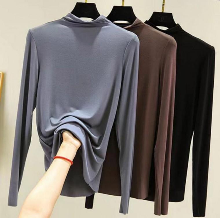 [FW12] 폴라티 이너 터틀넥 소프트 여성 가을 목티 겨울 [P12-13W]