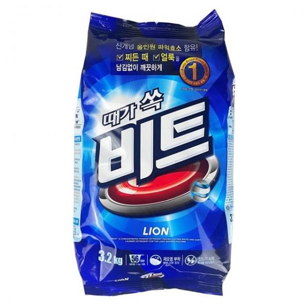 비트 분말세제 가루세제 3.2키로 리필 - O
