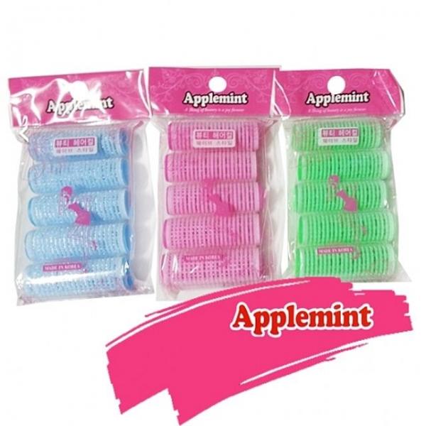 홈아트 요술 구리프 뷰티 헤어컬 50개 - 민트 헤어펌 헤어롤 셀프펌 헤어셋팅