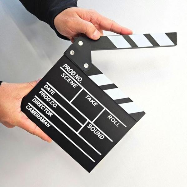 클래퍼보드 슬레이트 영화 촬영 소품
