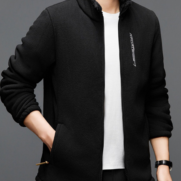 양털 후리스 하이넥 집업 자켓 점퍼 겨울 남성 아우터 잠바