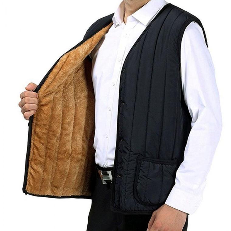 EA 방한 패딩 조끼 남성 겨울 작업복 따뜻한 의류