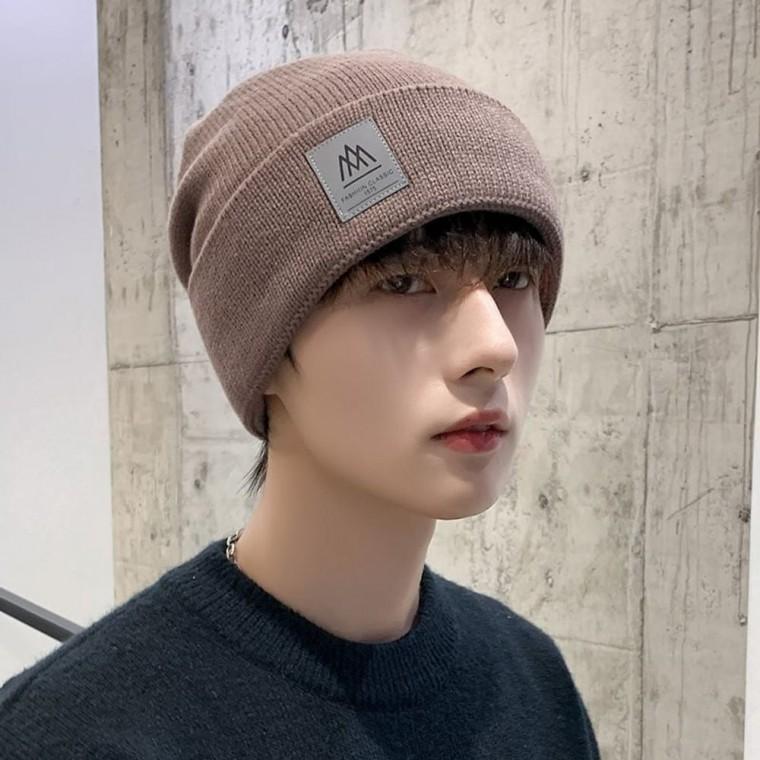 겨울 방한 니트 비니 모자 남녀공용 등산용 따뜻한 모자