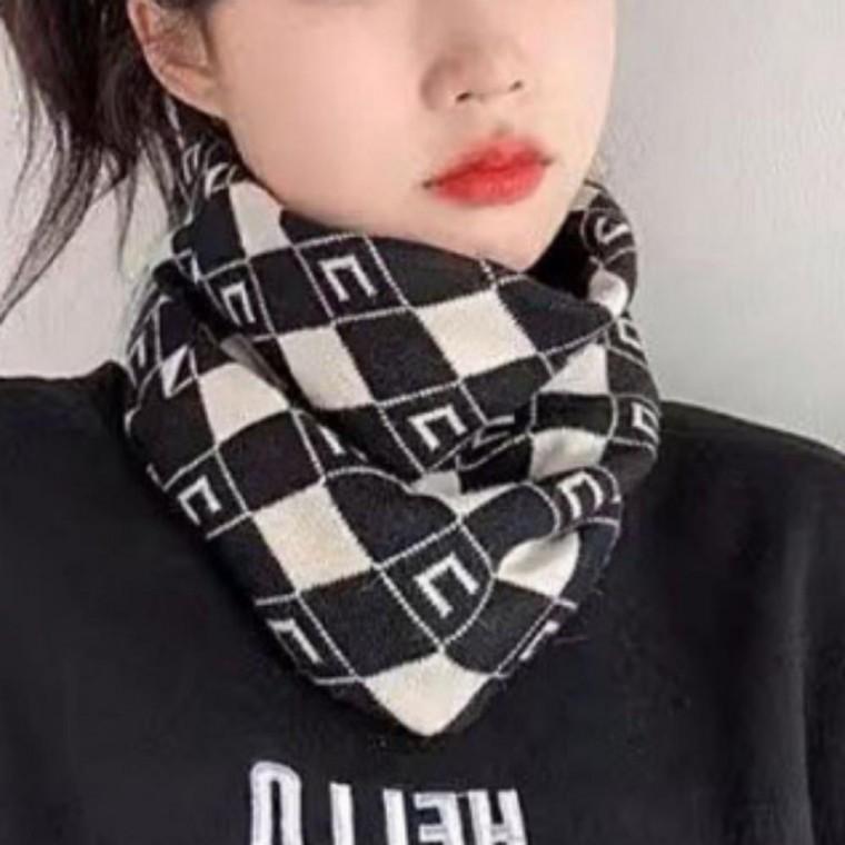 여자 방한 니트 헤어밴드 겨울 넥워머