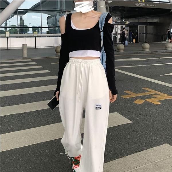 와이드트레이닝 밴딩 캐주얼팬츠