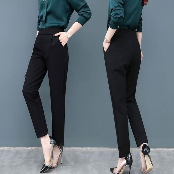 쫀쫀 허리 밴딩 슬랙스 슬림 스판 바지