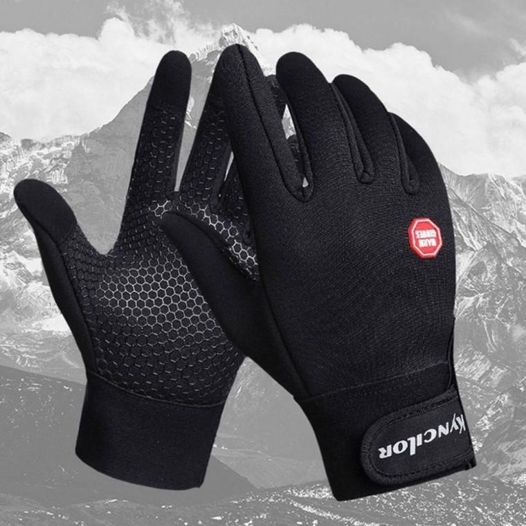 방한스포츠장갑 겨울 퀄리티 남자 스마트터치 자전거장갑KA16