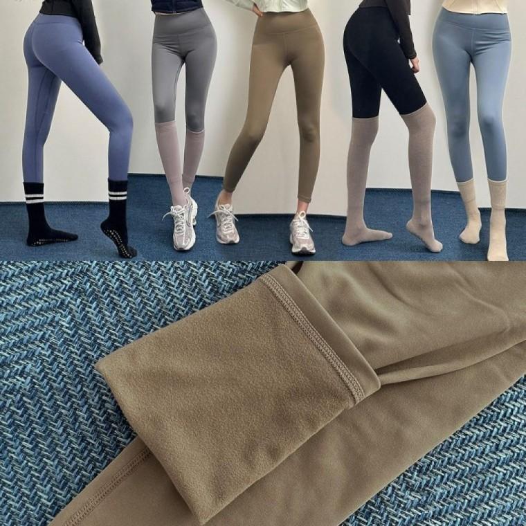 제로웜핏레깅스 요가복HipU 무지 운동복 자체제작 트레이닝 레시피 피트니스 겨울신상 운동복 여자 요가 상