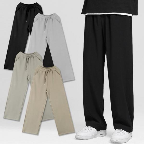 남녀공용 노스팀 와이드팬츠