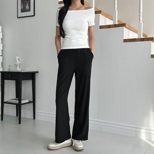 캐치온 일자 팬츠