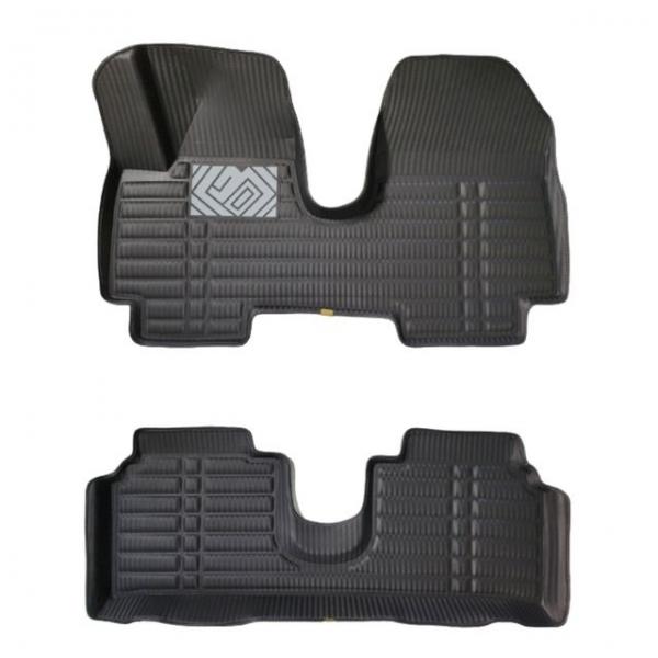 아이오닉5 짚 카매트 차 바닥 발판 브라운웰핏