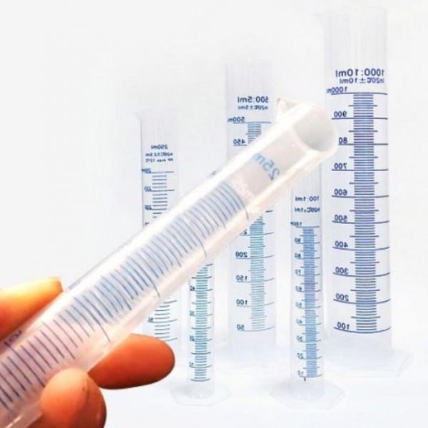 실험실 과학실 도구 눈금 100ml 실린더 메스