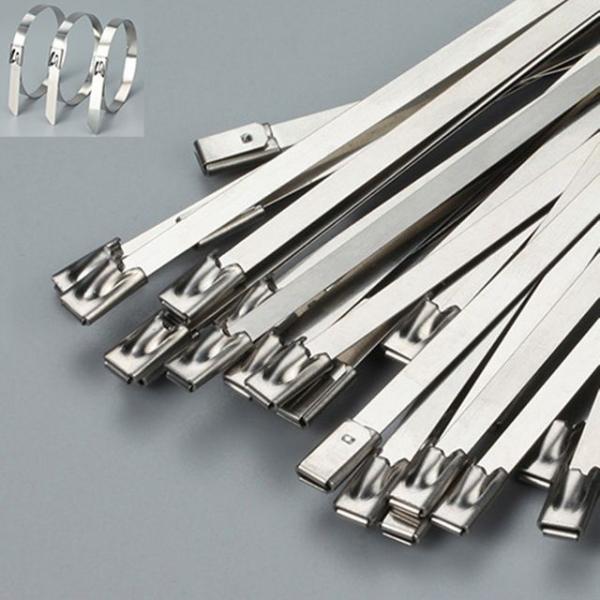 스텐 케이블타이 스틸 타이 금속 100P 4.6x150mm