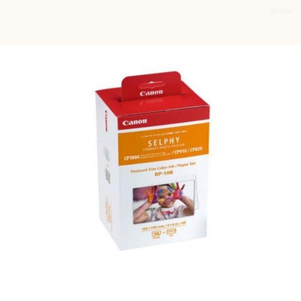 캐논 정품 SELPHY CP1500 잉크+인화지 108매 세트