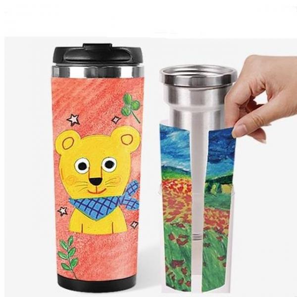 내맘대로 그리는 DIY텀블러 350ml 속지교체 텀블러