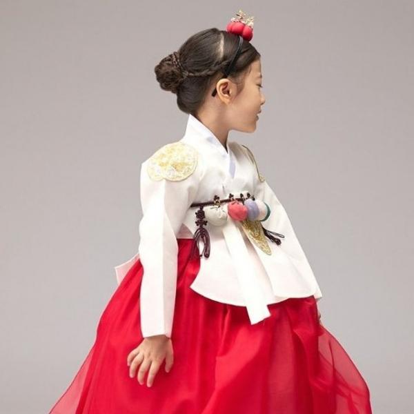 어깨용보 아이당의 + 날개 홍색