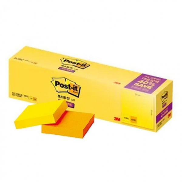 3M  622SSN-20A 강한점착용 노트 대용량팩