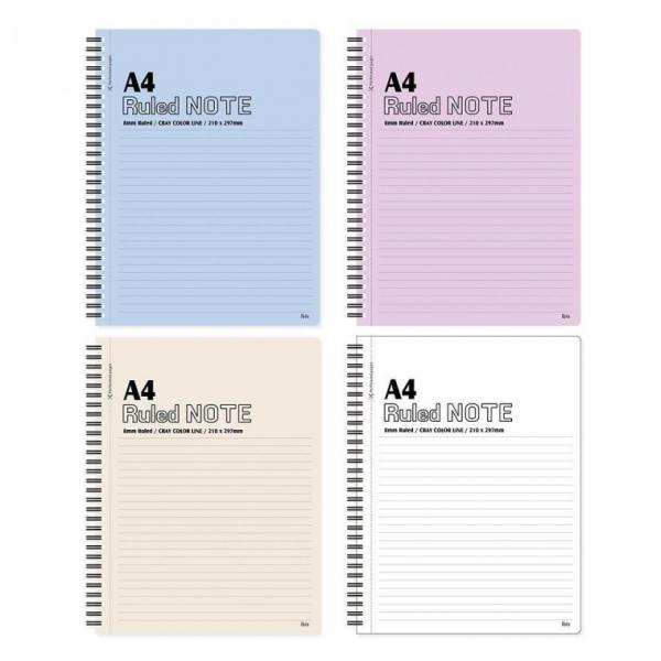 ibis A4 뜯어쓰는 절취 스프링 유선 노트 1박스 40개입