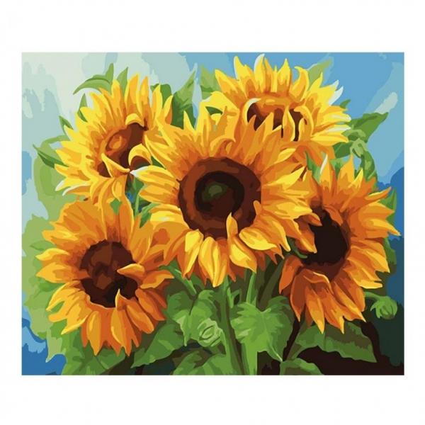 DIY 명화그리기 유화 페인팅 5개의 태양 40X50