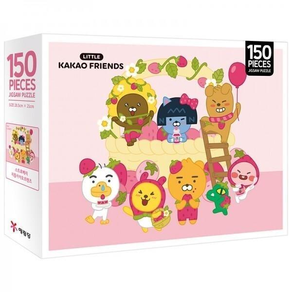 DIY 직소퍼즐 스트로베리 리틀카카오프렌즈 150피스