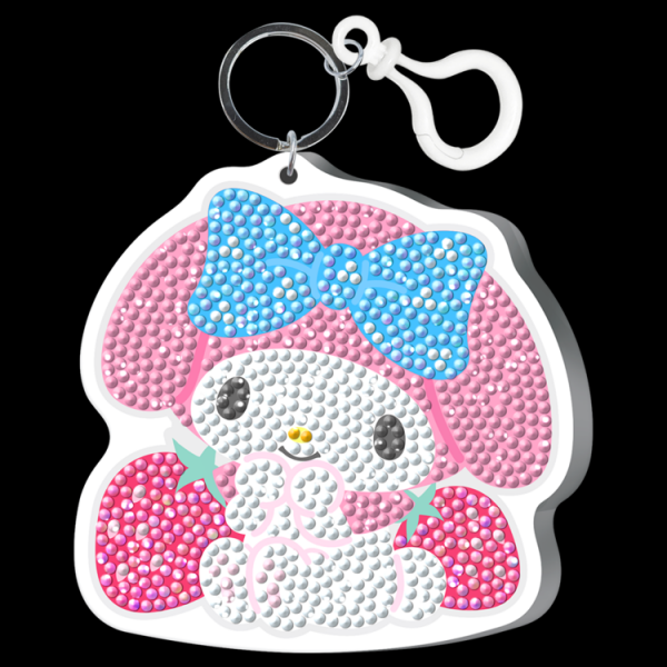 DIY 보석십자수 왕키링 캐릭터즈 마이멜로디